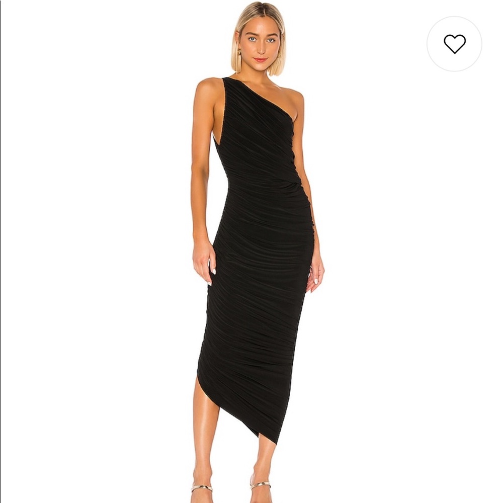 Norma Kamali Diana Dress in Black